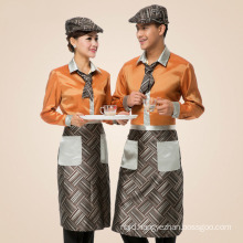 Autumn Restaurant Waiter Uniform Hotel Food Service Waitress Uniform